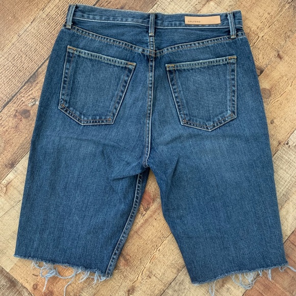 GRLFRND Beverly Denim Jean Shorts Distressed Won't Back Down - Picture 3 of 5